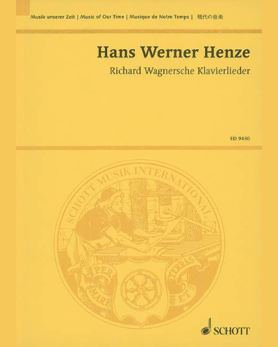 Richard Wagnersche Klavierlieder — 亨策