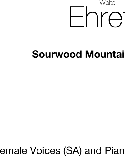 Sourwood Mountain — Walter Ehret
