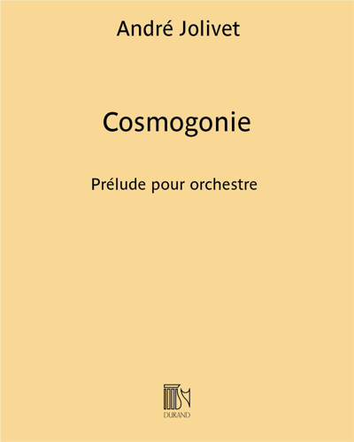 Cosmogonie — 安德烈·若利韦