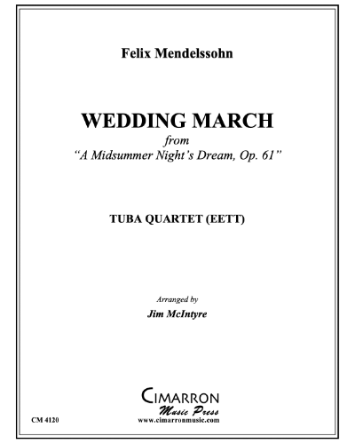 Wedding March (from 'A Midsummer Night's Dream, op. 61') — 门德尔松