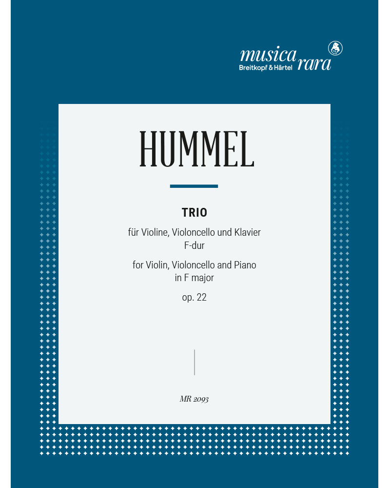 Piano Trio in F major, op. 22 — Johann Nepomuk Hummel