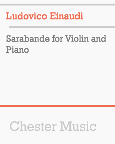Sarabande for Violin and Piano — 艾奥迪
