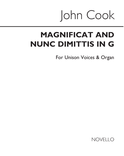 Magnificat and Nunc Dimittis (in G) — Don Cook