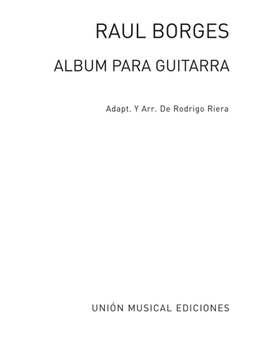 Album for the Youth Vol. 2, Five Pieces — Raul Borges