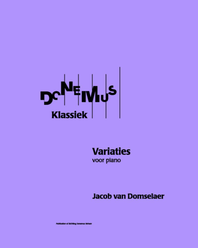 Variations — Jacob van Domselaer