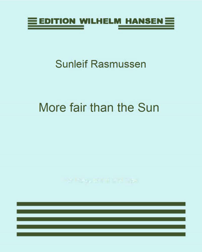 More Fair than the Sun — Sunleif Rasmussen