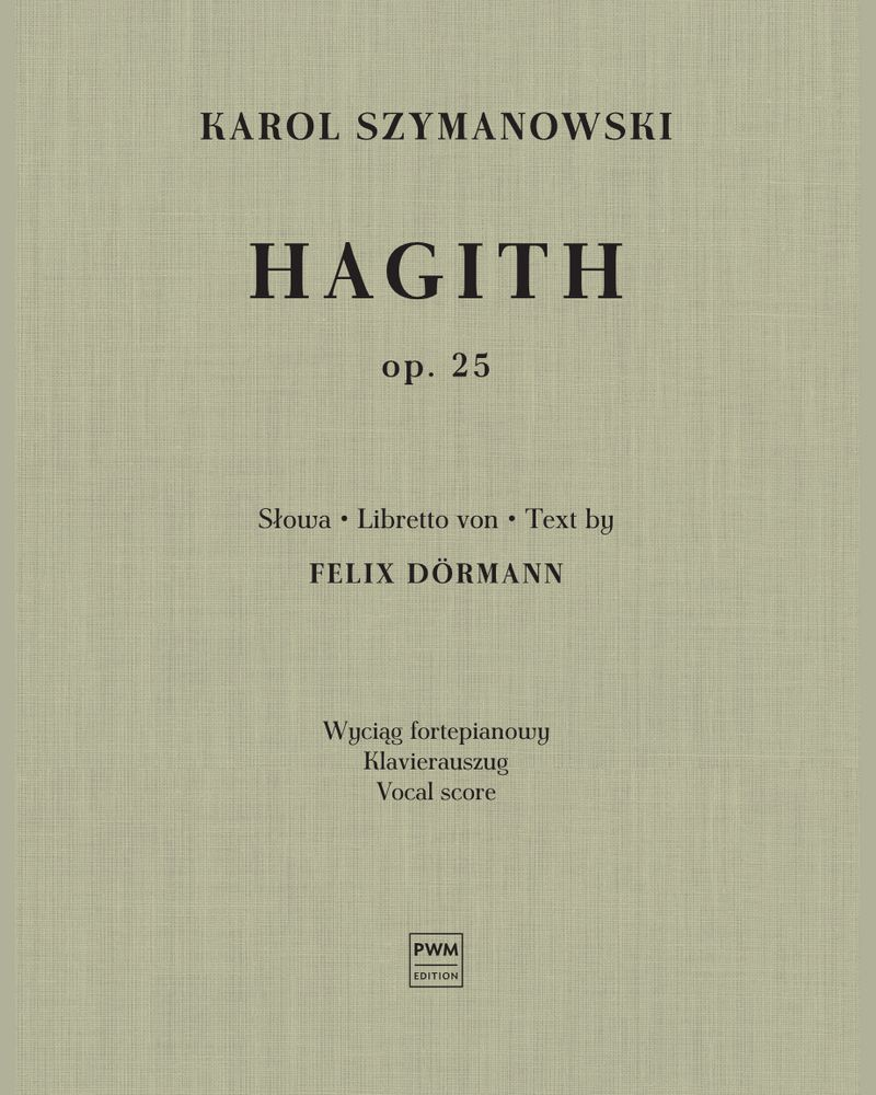 Hagith, op. 25 — 希曼诺夫斯基