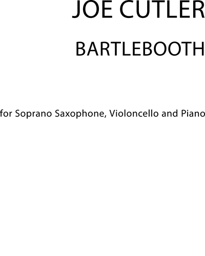 Bartlebooth — Joe Cutler
