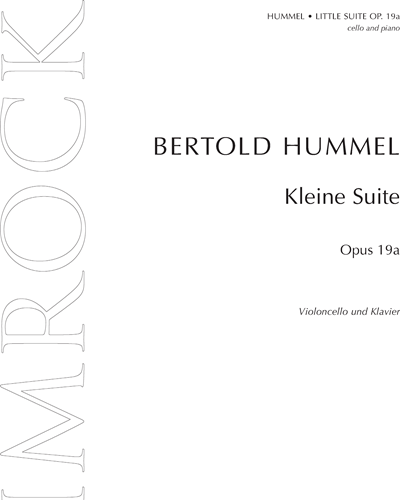Little Suite, op. 19a — Bertold Hummel