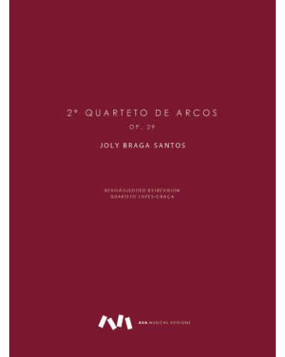 String Quartet No. 2, op. 29 — Joly Braga Santos