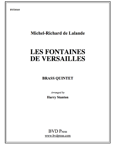 Les Fontaines de Versailles — Michel-Richard De Lalande
