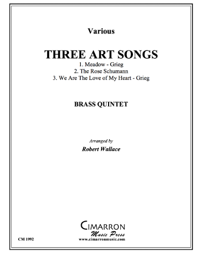 3 Art Songs — 合集