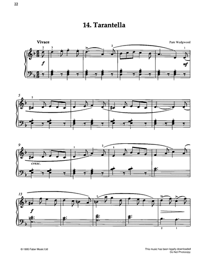 Tarantella — Pam Wedgwood