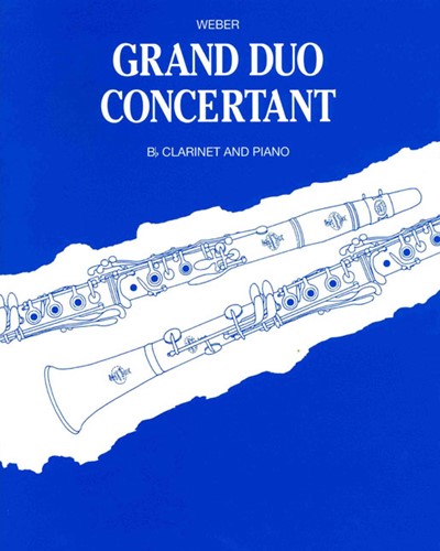Grand Duo Concertante, op. 48 — 韦伯