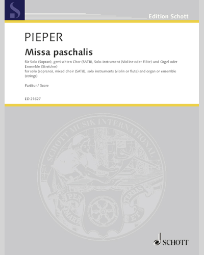 Missa paschalis — Andreas Pieper