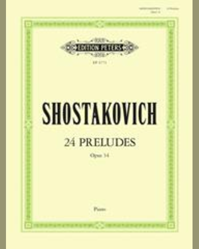 24 Preludes Op.34 — Dmitri Shostakovich