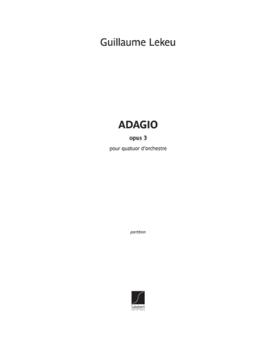 Adagio, op. 3 — Guillaume Lekeu