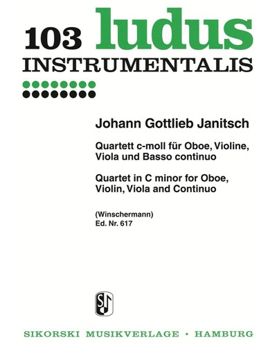 Quartet in C minor — Johann Gottlieb Janitsch