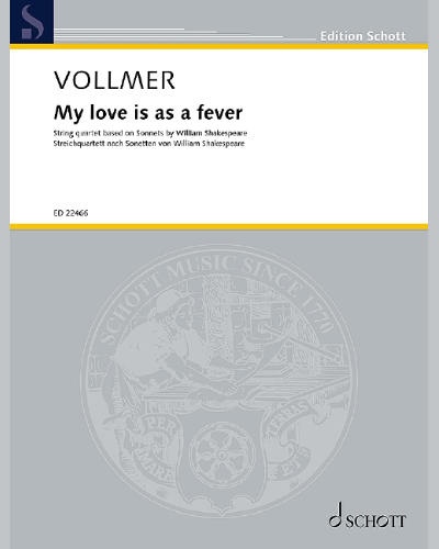 My love is as a fever — Ludger Vollmer