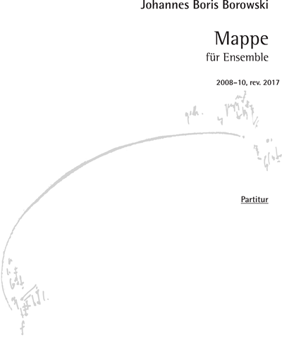 Mappe — Johannes Boris Borowski