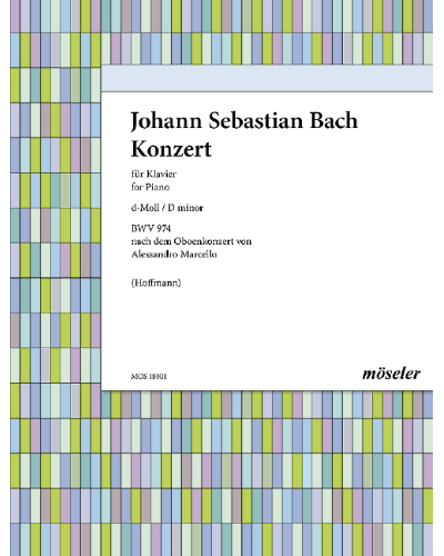 Konzert D minor — Johann Sebastian Bach