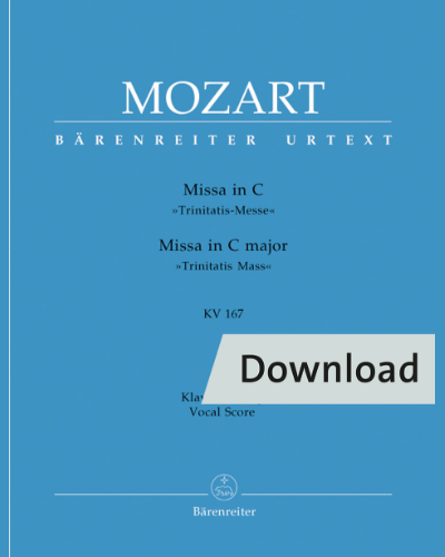 Missa in C major K. 167 "Trinitatis Mass" — 莫扎特