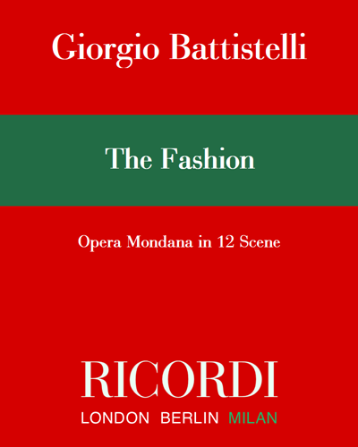 The Fashion — Giorgio Battistelli