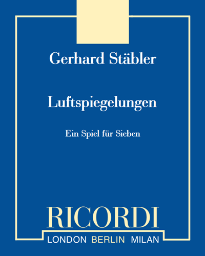 Luftspiegelungen — Gerhard Stäbler