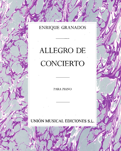 Allegro de concierto — Enrique Granados