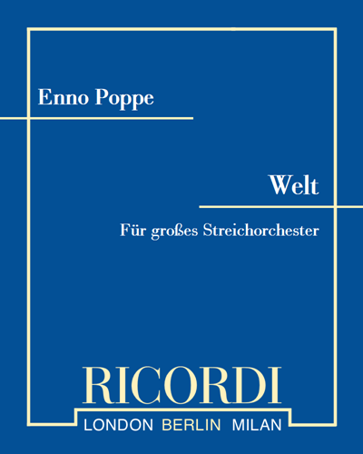 Welt — Enno Poppe