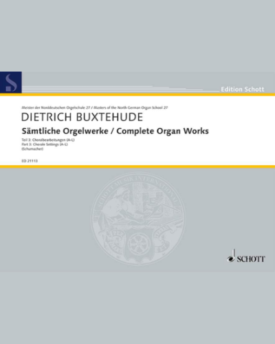 Complete Organ Works — 布克斯特胡德