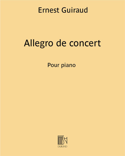 Allegro de concert — Ernest Guiraud
