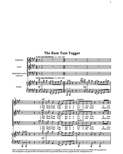 The Rum Tum Tugger (from 'Cats') — T·S·艾略特
