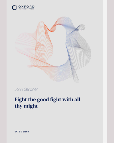 Fight the good fight with all thy might — John Gardner