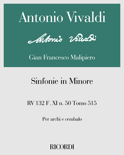 Sinfonia in F minor, RV 132 — Antonio Vivaldi