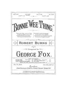 Bonnie Wee Thing — George Fox