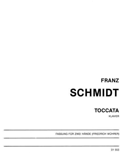 Toccata in D Minor — 弗朗兹·施密特