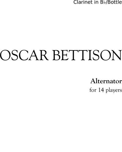 Alternator — Oscar Bettison