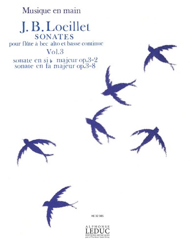 Sonatas, Vol. 3 — Jean-Baptiste Loeillet of London