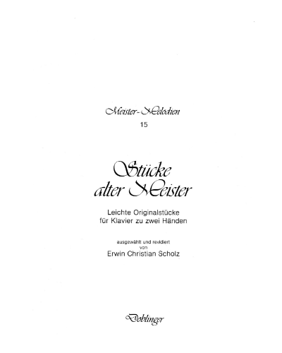 Master Melodies, Vol. 15 — 合集