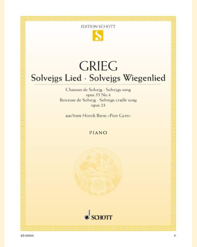 Solvejg's Song - Solvejg's Cradle Song — 格里格