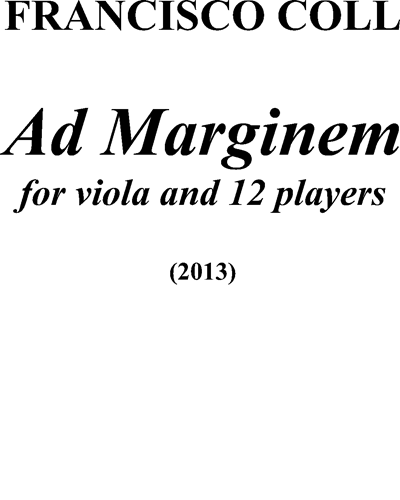 Ad Marginem — Francisco Coll