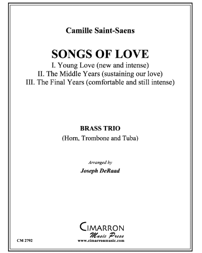 Songs of Love — 圣-桑