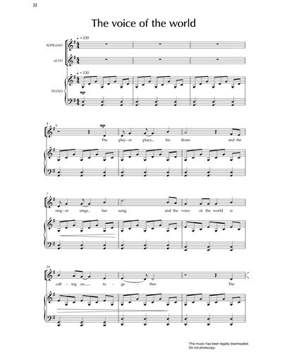 The Voice Of The World (from 'Drum Songs') — Lin Marsh
