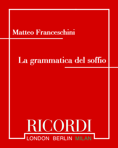 La grammatica del soffio — Matteo Franceschini