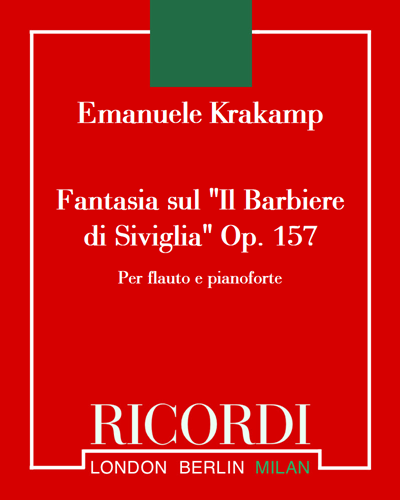 Fantasia sul "Il barbiere di Siviglia", op. 157 — Emanuele Krakamp