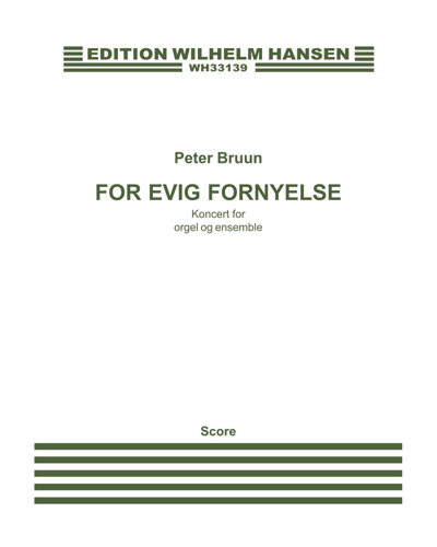 For Evig Fornyelse — Peter Bruun