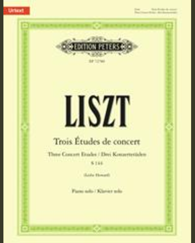 Trois Études de concert — 李斯特