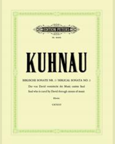 6 Sonatas Depicting Stories from the Bible: Sonata No. 2 — Johann Kuhnau
