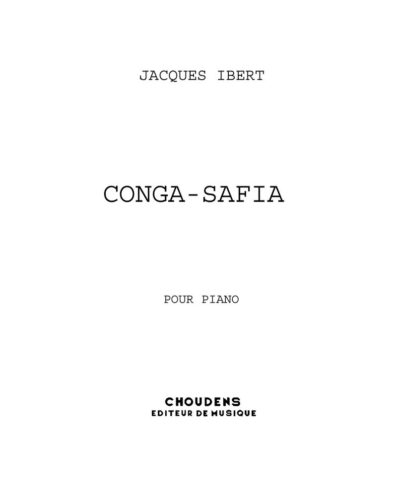 Conga-Safia — 雅克·伊贝尔